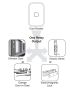 Бесконтактный RFID считыватель dormakaba Saflok SR2 (CSR1-RC022NN000SC/SC) Бесконтактный RFID считыватель dormakaba Saflok SR2 (CSR1-RC022NN000SC/SC)