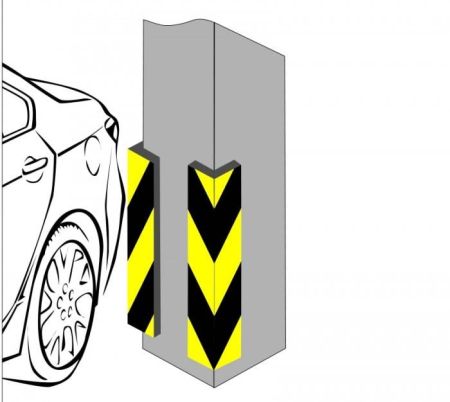 Демпфер угловой из вспененного полиэтилена ДУ-ВП-2 Демпфер угловой из вспененного полиэтилена ДУ-ВП-2