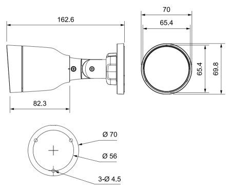 IP-видеокамера уличная 2Мп Dahua DH-IPC-HFW1239S1P-LED-0280B-S5 IP-видеокамера уличная 2Мп Dahua DH-IPC-HFW1239S1P-LED-0280B-S5