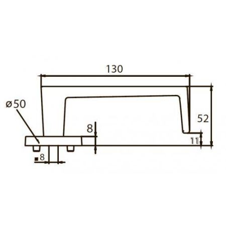 Ручка дверная Abloy Forum 4 EXIT для аварийных выходов Ручка дверная Abloy Forum 4 EXIT для аварийных выходов
