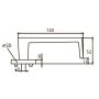 Ручка дверная Abloy Forum 4 EXIT для аварийных выходов Ручка дверная Abloy Forum 4 EXIT для аварийных выходов