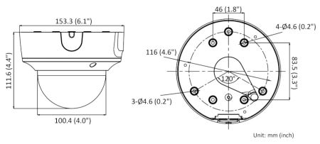 Антивандальная IP-камера 2Мп HiWatch IPC-D622-G2/ZS (2.8-12 мм) с моторизированным объективом Антивандальная IP-камера 2Мп HiWatch IPC-D622-G2/ZS (2.8-12 мм) с моторизированным объективом