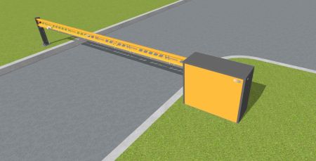 Тумба откатного механического шлагбаума Hurde Block-A10 (11-10) Тумба откатного механического шлагбаума Hurde Block-A10 (11-10)