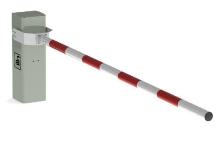 Стрела круглая Фантом К6(100) 6м с функцией "антиветер" Ø100мм со светоотражающими наклейками