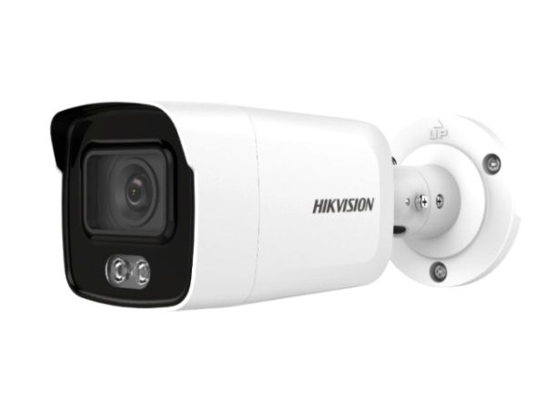 IP-видеокамера 2Мп ColorVu HikVision DS-2CD2027G2-LU(C) (4 мм) с LED-подсветкой до 40 м