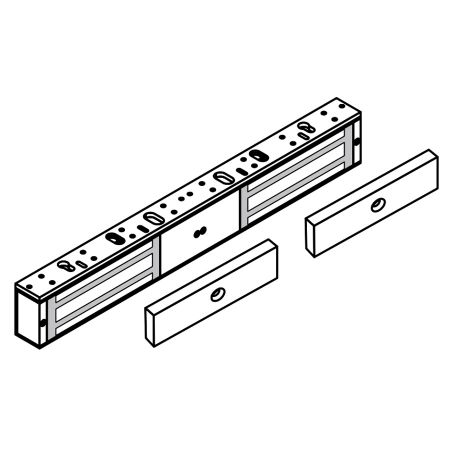 Электромагнитный замок dormakaba EM Comfort EMC 1200-2 ALH Электромагнитный замок dormakaba EM Comfort EMC 1200-2 ALH
