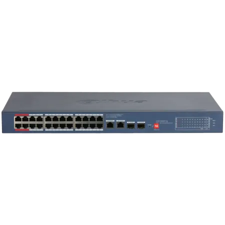 Коммутатор 24-портовый Dahua DH-CS4228-24GT-375-V2 с облачным управлением Коммутатор 24-портовый Dahua DH-CS4228-24GT-375-V2 с облачным управлением