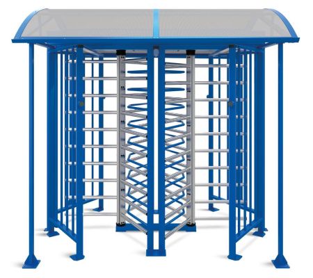 Турникет полноростовой двухпроходной PERCo-RTD-20.2S уличный с электромеханическим приводом Турникет полноростовой двухпроходной PERCo-RTD-20.2S уличный с электромеханическим приводом