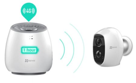 Уличная IP-камера Wi-Fi 2Мп Ezviz C3A (2.2 мм) с базовой станцией WLB Уличная IP-камера Wi-Fi 2Мп Ezviz C3A (2.2 мм) с базовой станцией WLB