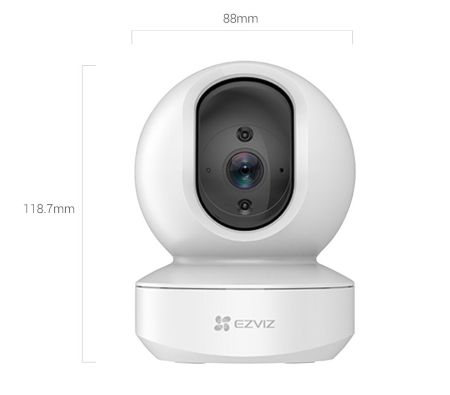 Миниатюрная поворотная PTZ IP-камера 4Мп Ezviz TY1 (4 мм) c автослежением за объектом Миниатюрная поворотная PTZ IP-камера 4Мп Ezviz TY1 (4 мм) c автослежением за объектом