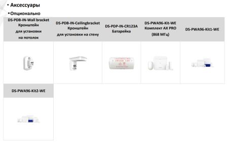 ИК-датчик движения беспроводной, защита от животных HikVision AX PRO DS-PDP15P-EG2-WE(B) ИК-датчик движения беспроводной, защита от животных HikVision AX PRO DS-PDP15P-EG2-WE(B)