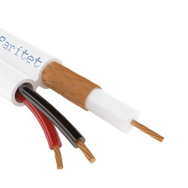 Кабель комбинированный Паритет ККСВГ-3 2х0,75 для видеонаблюдения