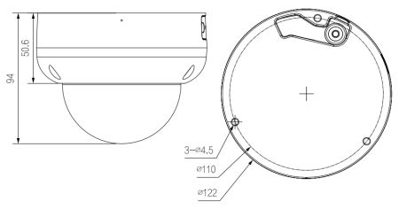 Антивандальная IP-видеокамера 4Мп Dahua DH-IPC-HDBW3441RP-ZS-S2 Антивандальная IP-видеокамера 4Мп Dahua DH-IPC-HDBW3441RP-ZS-S2
