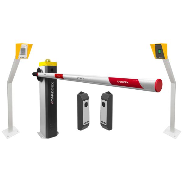 Автоматический шлагбаум Carddex RBS-R Оптимум RFID со стойками въезда/выезда Автоматический шлагбаум Carddex RBS-R Оптимум RFID со стойками въезда/выезда