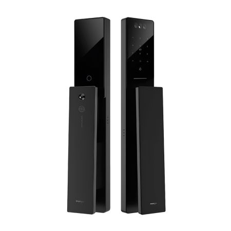 Электронный биометрический замок Moorgen T5+, кристаллы Сваровски, видеоглазок, Face-ID, Wi-Fi, без врезной части Электронный биометрический замок Moorgen T5+, кристаллы Сваровски, видеоглазок, Face-ID, Wi-Fi, без врезной части