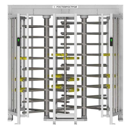 Турникет-шлюз уличный полноростовой двухпроходной Ростов-Дон ПР2Ш/4М2-У Турникет-шлюз уличный полноростовой двухпроходной Ростов-Дон ПР2Ш/4М2-У