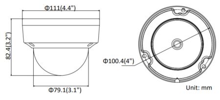 Антивандальная IP-видеокамера 6Мп HikVision DS-2CD2163G0-IS (4 мм) EXIR-подсветкой до 30м Антивандальная IP-видеокамера 6Мп HikVision DS-2CD2163G0-IS (4 мм) EXIR-подсветкой до 30м