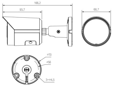 IP-видеокамера уличная 2Мп Dahua DH-IPC-HFW2249SP-S-IL-0360B IP-видеокамера уличная 2Мп Dahua DH-IPC-HFW2249SP-S-IL-0360B