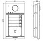 Вызывная панель Wi-Fi HikVision DS-KV8413-WME1(B)/Flush Вызывная панель Wi-Fi HikVision DS-KV8413-WME1(B)/Flush