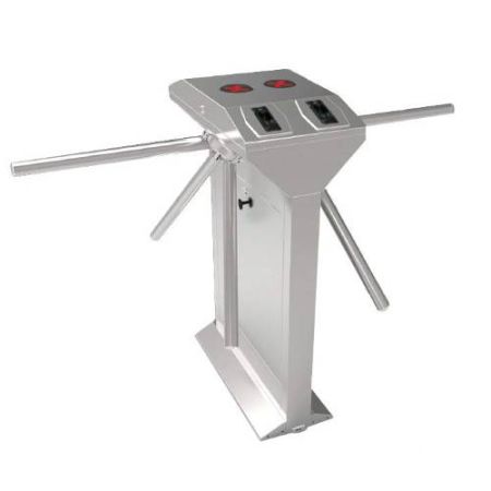 Турникет-трипод двухпроходной ZKTeco TS1222 с 4-мя биометрическими считывателями (с планками) Турникет-трипод двухпроходной ZKTeco TS1222 с 4-мя биометрическими считывателями (с планками)