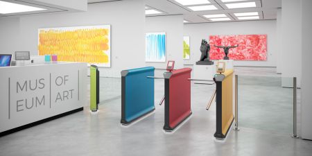 Центральная секция распашного турникета Magnetic mWing FMWI_CL без створок Центральная секция распашного турникета Magnetic mWing FMWI_CL без створок