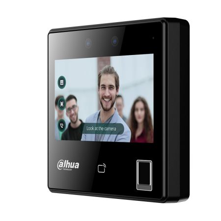 Биометрический терминал доступа AI Dahua DHI-ASI3214A-W с распознаванием лиц, отпечатков и Mifare карт Биометрический терминал доступа AI Dahua DHI-ASI3214A-W с распознаванием лиц, отпечатков и Mifare карт