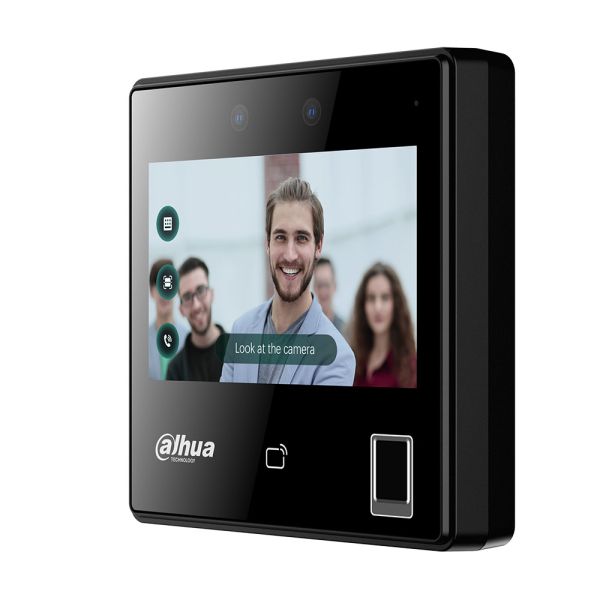 Биометрический терминал доступа AI Dahua DHI-ASI3214A-W с распознаванием лиц, отпечатков и Mifare карт Биометрический терминал доступа AI Dahua DHI-ASI3214A-W с распознаванием лиц, отпечатков и Mifare карт