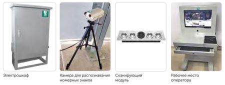 Стационарная система досмотра днищ автотранспорта B2scan DD-S Стационарная система досмотра днищ автотранспорта B2scan DD-S