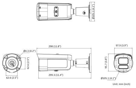 Антивандальная IP-видеокамера ColorVu 8Мп HikVision DS-2CD2687G2T-LZS(C) (2.8-12 мм) Антивандальная IP-видеокамера ColorVu 8Мп HikVision DS-2CD2687G2T-LZS(C) (2.8-12 мм)