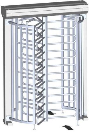 Полноростовой турникет Gotschlich Ecco 120 BE Stainless (6ELE3A0BС) Полноростовой турникет Gotschlich Ecco 120 BE Stainless (6ELE3A0BС)