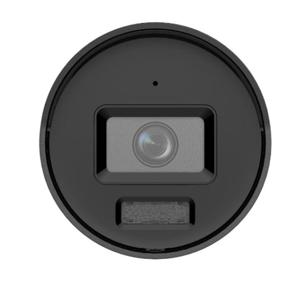 Сетевая IP-видеокамера ColorVu 4Мп HikVision DS-2CD2047G2H-LIU/SL (4 мм), черная с интеллектуальной гибридной подсветкой