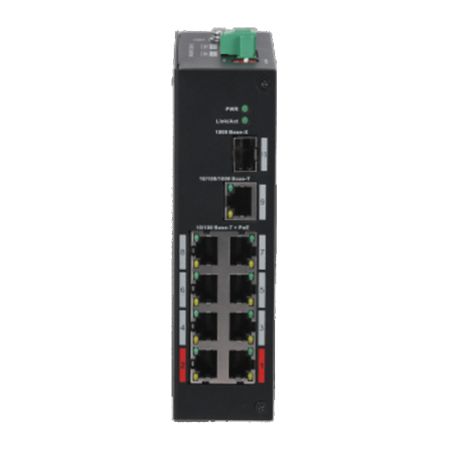 Неуправляемый 8-портовый PoE коммутатор Dahua DH-PFS3110-8ET-96 Неуправляемый 8-портовый PoE коммутатор Dahua DH-PFS3110-8ET-96