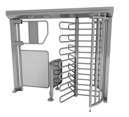 Полноростовой турникет с калиткой для прохода с велосипедом Gotschlich Ecco 120 BFB Stainless (6ELK3A0BC-T) Полноростовой турникет с калиткой для прохода с велосипедом Gotschlich Ecco 120 BFB Stainless (6ELK3A0BC-T)