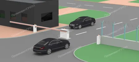 Противотаранный шлагбаум ВПШ-L, выдвижной, автоматический, 20 тонн Противотаранный шлагбаум ВПШ-L, выдвижной, автоматический, 20 тонн