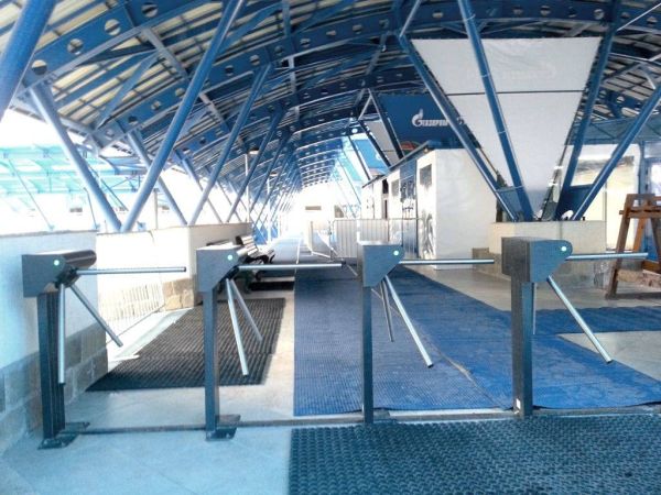 Турникет-трипод Ростов-Дон Т9М1-02 Ш из окрашенной стали (без планок) Турникет-трипод Ростов-Дон Т9М1-02 Ш из окрашенной стали (без планок)