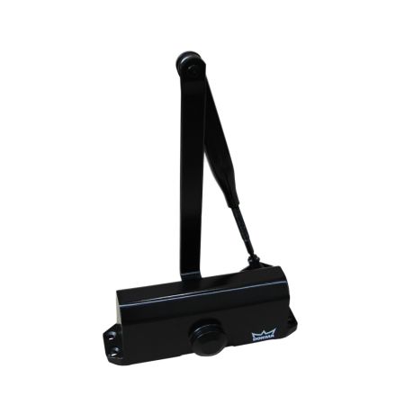 Доводчик дверной dormakaba TS77 EN4 c рычагом ФОП, серебро Доводчик дверной dormakaba TS77 EN4 c рычагом ФОП, серебро