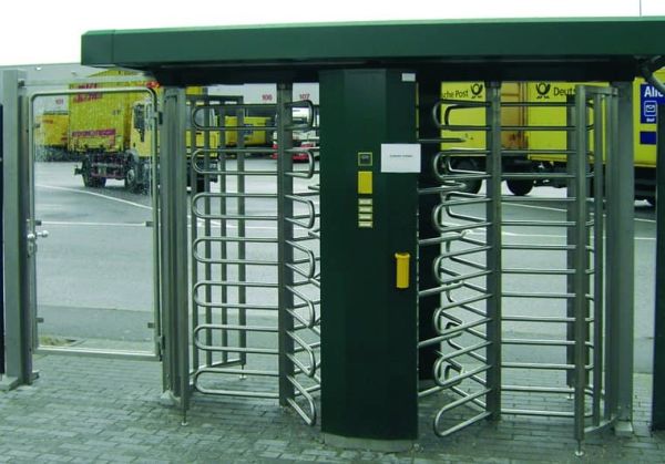 Двухпроходный полноростовой турникет Gotschlich Ecco 120 BD Stainless (6ELD3ABBC)