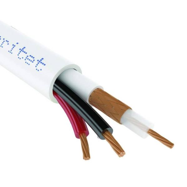 Кабель комбинированный Паритет КВК-В-2 2х0,75 для видеонаблюдения