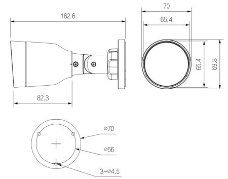 IP-видеокамера 2Мп Dahua DH-IPC-HFW1230S1P-0280B-S6 уличная, с ИК-подсветкой 30 м IP-видеокамера 2Мп Dahua DH-IPC-HFW1230S1P-0280B-S6 уличная, с ИК-подсветкой 30 м