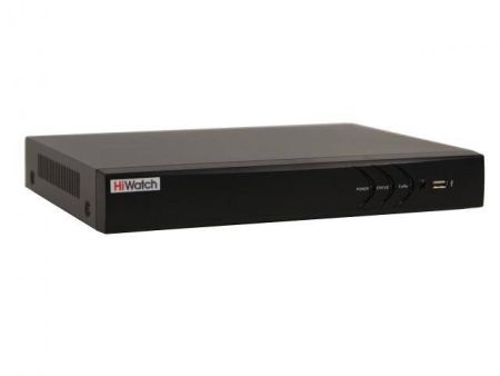 Видеорегистратор 4-канальный HD-TVI гибридный HiWatch DS-H204TA c технологией AoC Видеорегистратор 4-канальный HD-TVI гибридный HiWatch DS-H204TA c технологией AoC