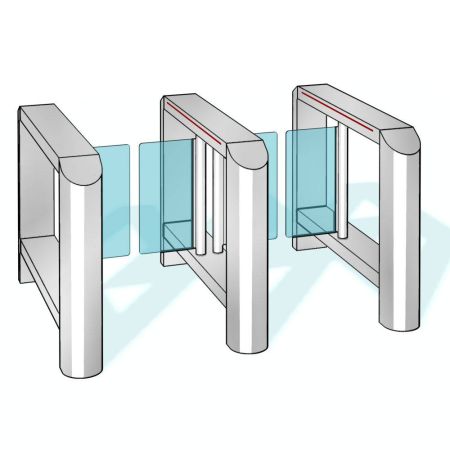 Сенсорный барьер dormakaba Argus HSB-E10, 1 проход Сенсорный барьер dormakaba Argus HSB-E10, 1 проход