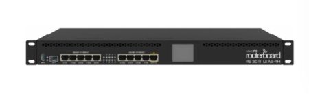 Роутер MikroTik RB3011UIAS-RM, черный Роутер MikroTik RB3011UIAS-RM, черный