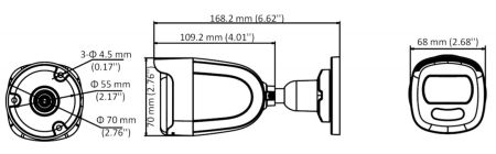 Уличная HD-TVI видеокамера 5Мп ColorVu HikVision DS-2CE10HFT-F (3.6 мм) с LED подсветкой до 20 м Уличная HD-TVI видеокамера 5Мп ColorVu HikVision DS-2CE10HFT-F (3.6 мм) с LED подсветкой до 20 м