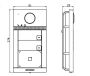 Вызывная панель Wi-Fi HikVision DS-KV8213-WME1(B)/Flush Вызывная панель Wi-Fi HikVision DS-KV8213-WME1(B)/Flush
