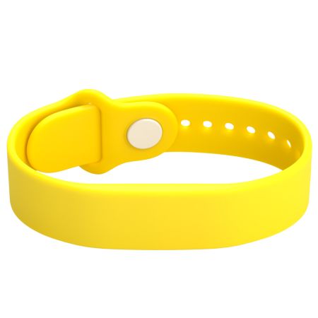 Силиконовый RFID-браслет с двойным чипом Mifare 1k + Em-Marine, с застежкой Силиконовый RFID-браслет с двойным чипом Mifare 1k + Em-Marine, с застежкой