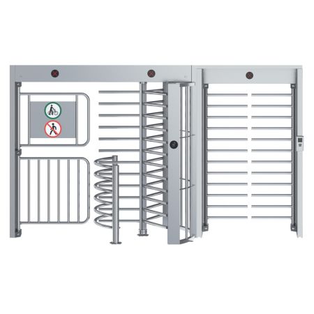 Полноростовой распашной турникет Блокпост Спектр СТ 5 двухстворчатый Полноростовой распашной турникет Блокпост Спектр СТ 5 двухстворчатый
