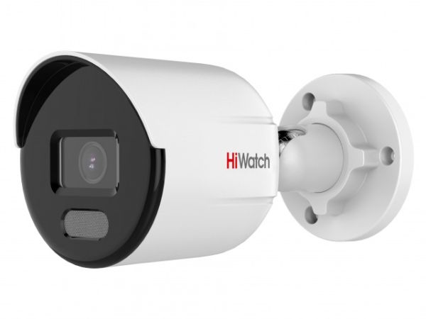 Уличная IP-камера 4Мп HiWatch DS-I450L(B) (4 мм) с технологией ColorVu Уличная IP-камера 4Мп HiWatch DS-I450L(B) (4 мм) с технологией ColorVu