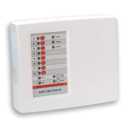 Прибор ВЭРС-ПК8 ТРИО-М версия 3.2 приемно-контрольный охранно-пожарный Прибор ВЭРС-ПК8 ТРИО-М версия 3.2 приемно-контрольный охранно-пожарный