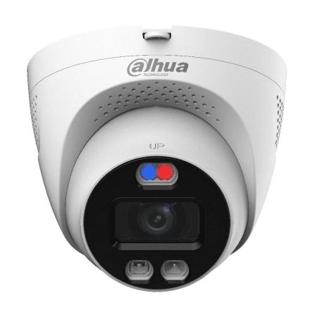 Уличная HD-CVI видеокамера Full-color 5Мп Dahua DH-HAC-ME1509TQP-A-PV-0280B-S2 с сиреной и стробоскопом Уличная HD-CVI видеокамера Full-color 5Мп Dahua DH-HAC-ME1509TQP-A-PV-0280B-S2 с сиреной и стробоскопом
