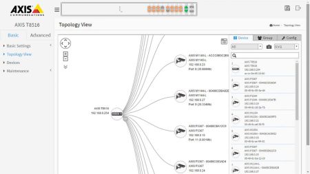 Коммутатор сетевой Axis T8516 PoE+ Network Switch Коммутатор сетевой Axis T8516 PoE+ Network Switch